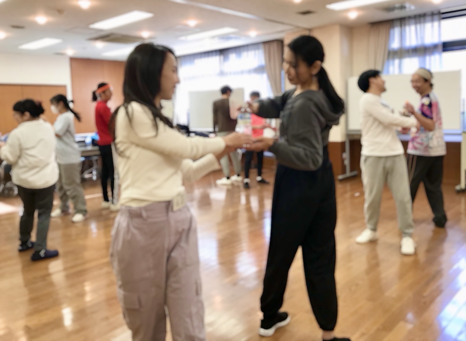 レッスンを担当いたしました。